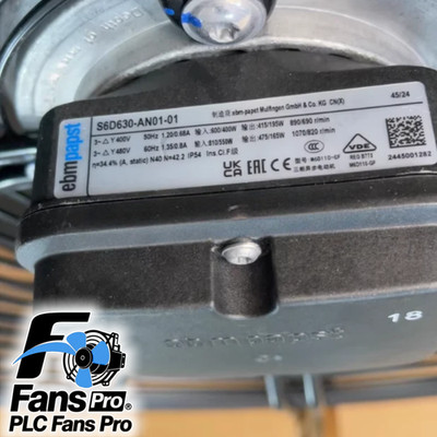 1PCS New Ebmpapst S6D630-AN01-01 400/480VAC Air Conditioner Fan Fast shipping