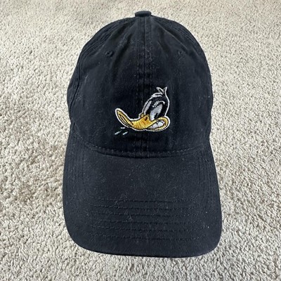 Looney Tunes Daffy Duck Hat Cap Strap Back Mens One Size Black You're Despicable