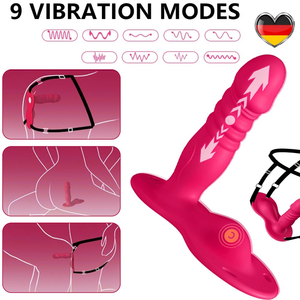 Aufsitz Vibrator Dildo Anal G-punkt Anal Klitoris Stimulation Sexspielzeug & App
