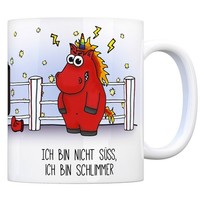 Honeycorns Kaffeebecher Mit Einhorn Motiv Und Spruch: Ich Bin Nicht SüSs ...