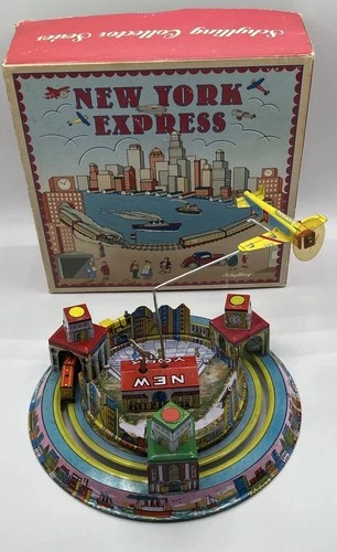 Schylling 20263 Collector Series New York Express Tin Toys Set Based in 1920