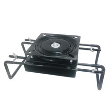 Clamp on Boat Seat Mount with Swivel Ideal for Kayak Jon 2 Dark Grey