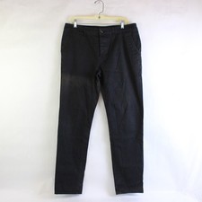 ASOS Black Pants Stretch Women's Size To Fit Waist 32" Inside Leg 32"