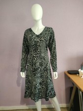 Kaleidoscope Animal Print Shift Dress Size 18 RRP £45