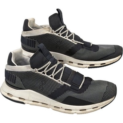 On Running Cloud Cloudnova Sneaker Herren UK 11 schwarz weiß leicht 26.99265