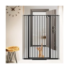 51.18" Extra Tall Cat Gate for Doorway,29.5"- 48.4" Wide Auto Close... Fast Ship