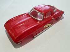 Ideal Motorific CORVETTE body in RED - NOS - New Old Stock