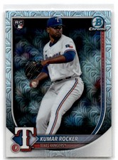 2025 Bowman #80 Kumar Rocker Mega Box Texas Rangers