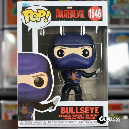Funko Pop! Daredevil: Born Again - Bullseye #1546 And Pop Protector