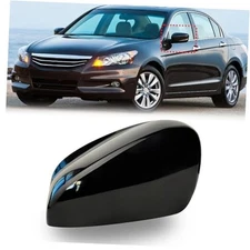 Side Rearview Mirror Covers, Fit for Honda Accord 2008-2013, Left Driver Side