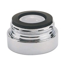 NEOPERL 5509105 Spray Outlet,Brass,15/16 in - 27,Chrome 10N173