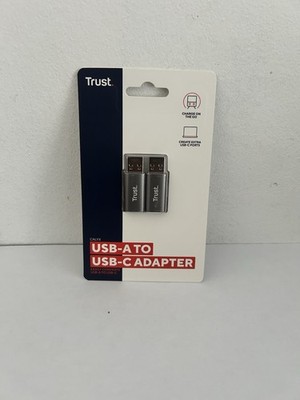 Trust USB 2.0 Adapter CALYX USB-A TO USB-C ADAPTER 2PACK