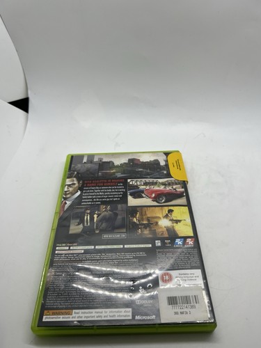 Mafia 2 II Microsoft Xbox 360 Video Game Complete Map Manuals Tested - Picture 11 of 24