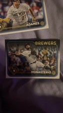 Andruw Monasterio 2024 Topps Series 1 Card #240 Brewers