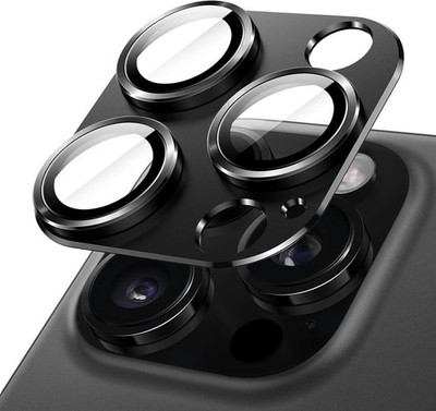 JETech Camera Lens Protector for iPhone 16 Pro 6.3 Inch and iPhone 16 Pro Max