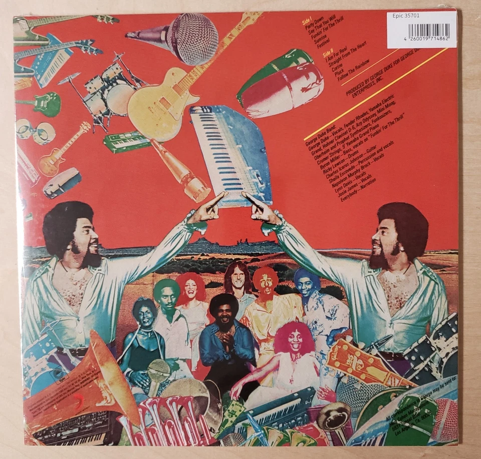 George Duke Follow The Rainbow Speakers Corner Sealed 180g Vinyl AAA - Image 2 of 2