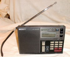 Sony ICF7600D, eines der besten und Empfangsstärksten Kurzwellen Weltempfänger.