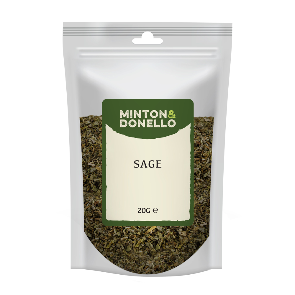 Minton & Donello Sage Dried Herb 10 x 20g