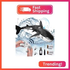 Bennol 2.4Ghz Remote Control Shark Toys for Boys Kids, 1:18 Scale High Simulatio