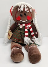 Vintage - PBC International Musical Animated/Singing Plush Gingerbread Girl 18"
