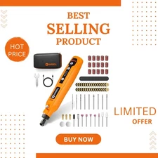 Versatile Mini Rotary Tool with 69 Accessories - Ideal for Engraving & Polishing
