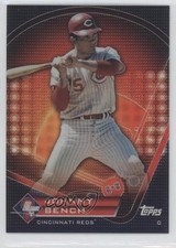 2011 Topps Prize Prime 9 Refractor Johnny Bench #PNR1 HOF 7tj