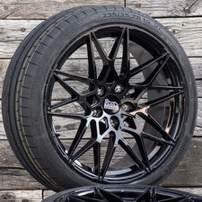 19 Zoll Sommerräder B2 für Mercedes A Klasse W176 W177 F2A F2B Schwarz