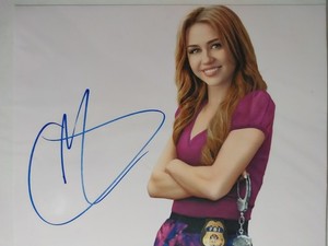 Miley Cyrus Signed for sale | eBay