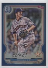 2020 Topps Gypsy Queen Box Topper Chrome Indigo Refractor /150 Zack Greinke 00mp