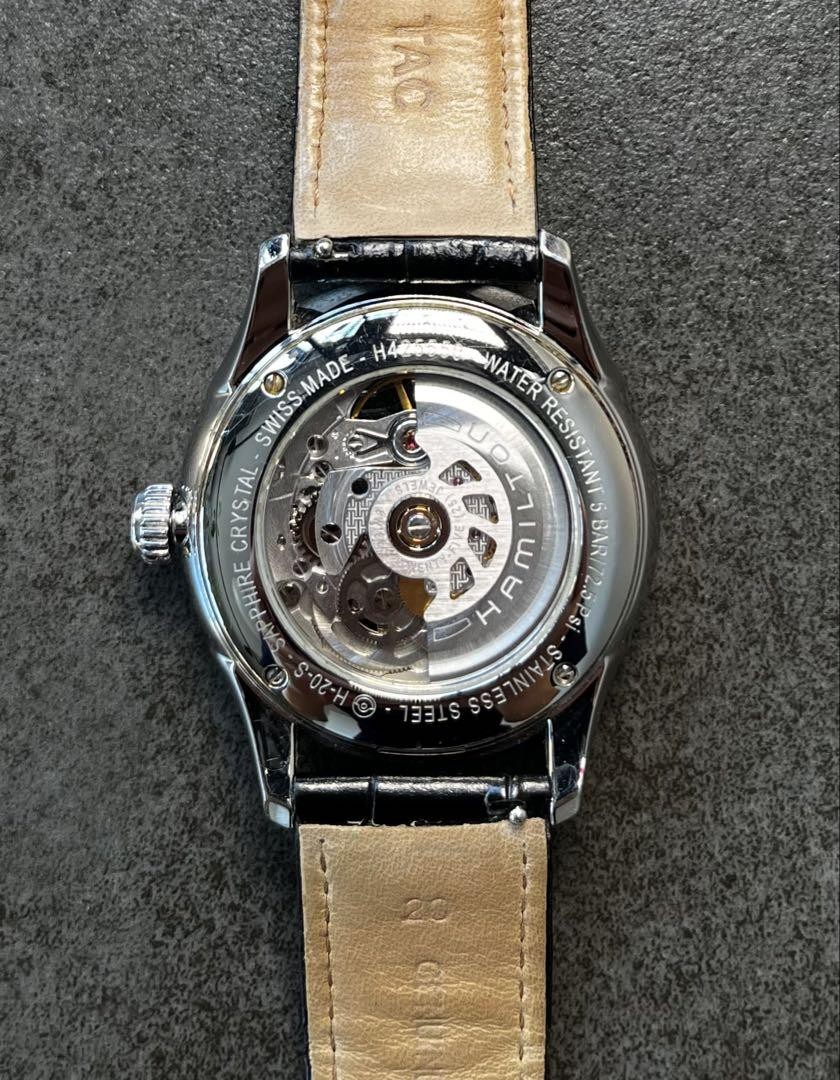 Hamilton Viewmatic Automatic Skeleton Watch Stain… - image 2