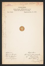 Finlayson,Bousfield & Co. for 70 Andrew Coats Best Linen Thread brand Yarns