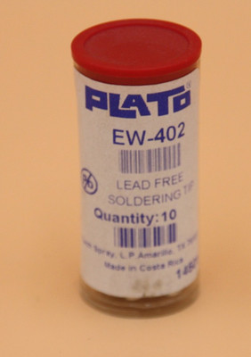 Plato EW-402 Lötspitze , 0.4mm, Für Weller WES50/WES51/WD1/WD2 10Stk