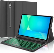Samsung Galaxy Tab 10 FE Plus 13.1" Case, Magnetic Smart Keyboard  S-Pen Holder