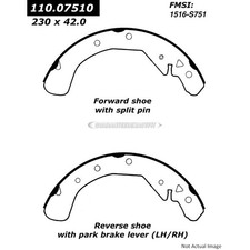 For Saturn Ls Ls1 Ls2 Lw1 L100 L200 Lw200 Centric Rear Brake Shoe Set