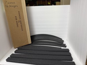 HO Scale Foam Trackbed partial box new