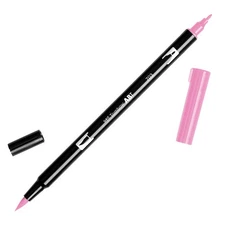 Tombow DBP-56579  Dual Brush Marker Open Stock-703 Pink Rose