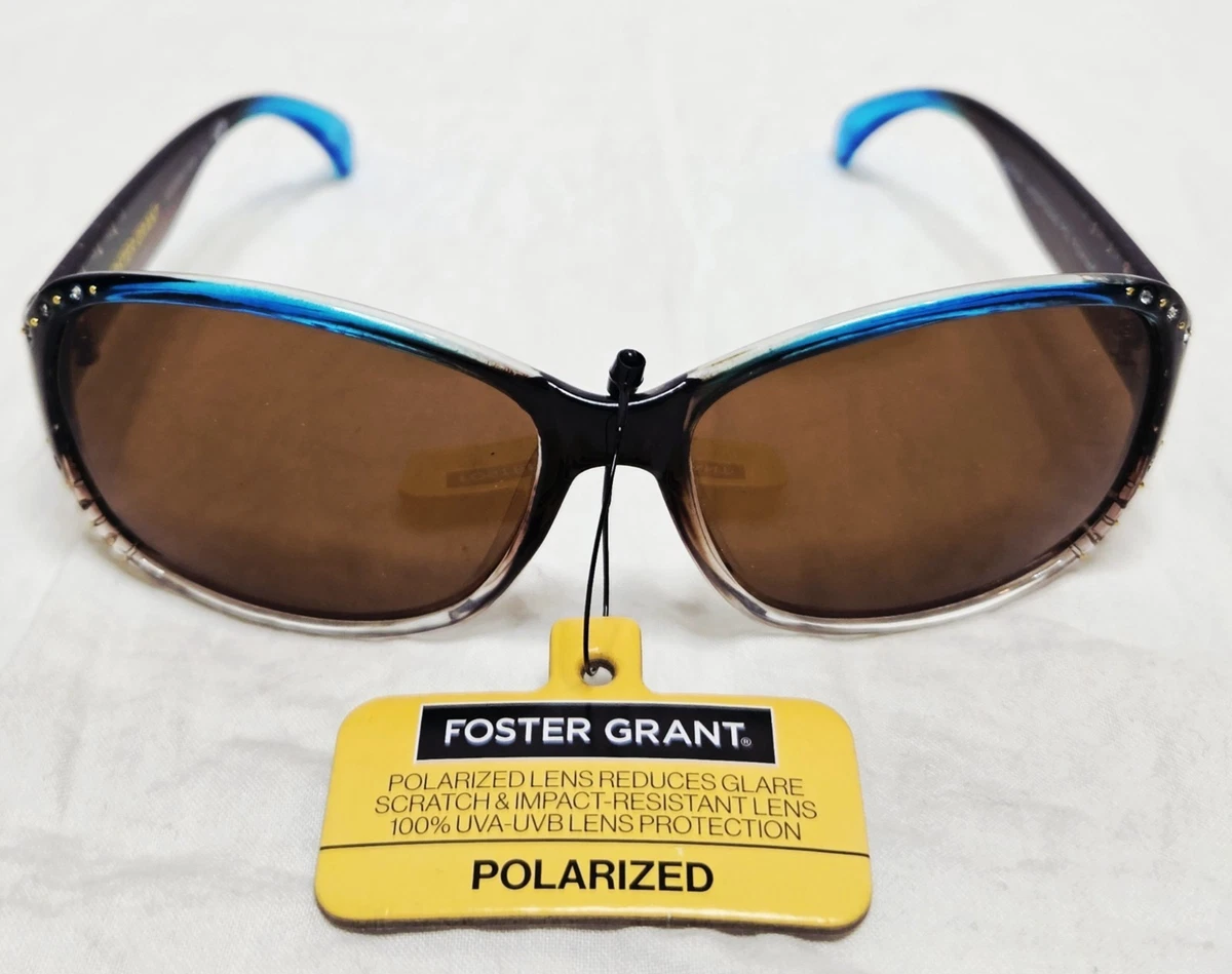 Foster Grant Blue Polarized Sunglasses for Women for sale | eBay display picture 2