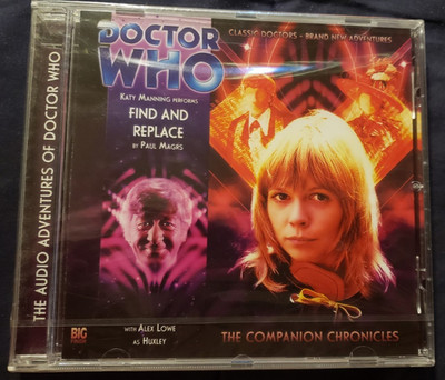 Doctor Who: Companion Chronicles  Find and Replace Katy Manning Big Finish NEW