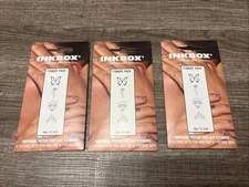 3 - Inkbox Temporary Finger Tattoos Simple Design - Factory Sealed
