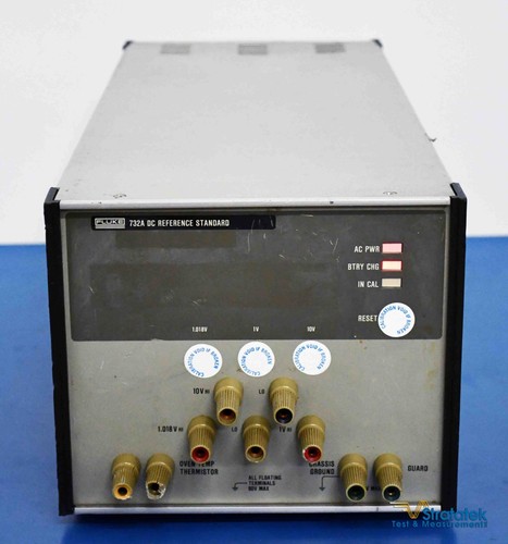 Fluke 732A DC Voltage Reference Standard 10V DC Calibration - Bild 1 von 7
