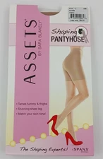 Spanx Assets Size 1 Shaping Pantyhose by Sara Blakely Nude NIB