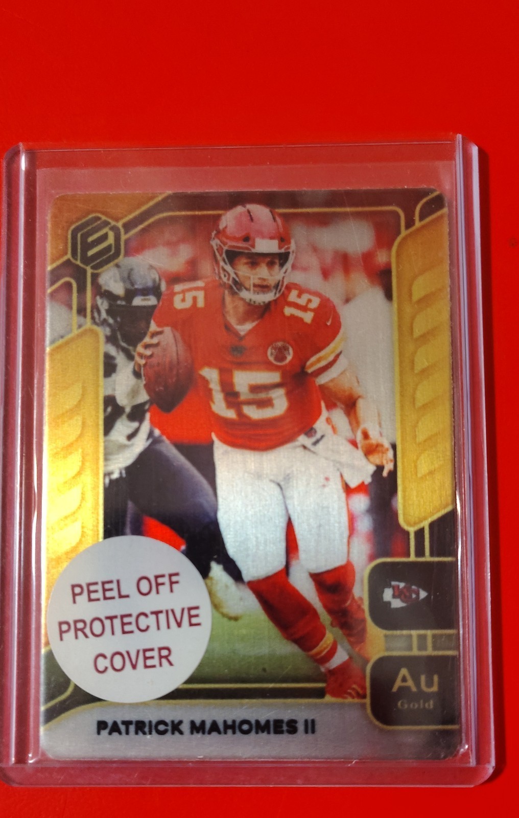 2020 Panini Elements - Patrick Mahomes II #37 Gold /79