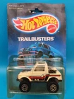 Hot Wheels Vintage Street Roader Trailbusters #1470 1989 White