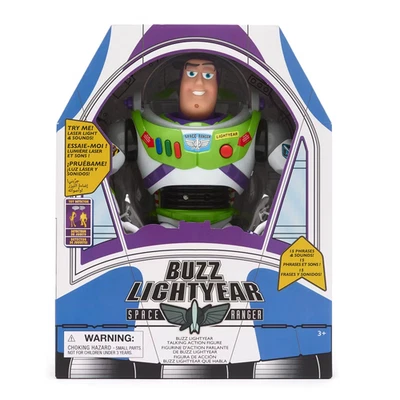 Disney Buzz Lightyear Interaktive Actionfigur 30cm Toy Story Sprechend Neu - Bild 1 von 4