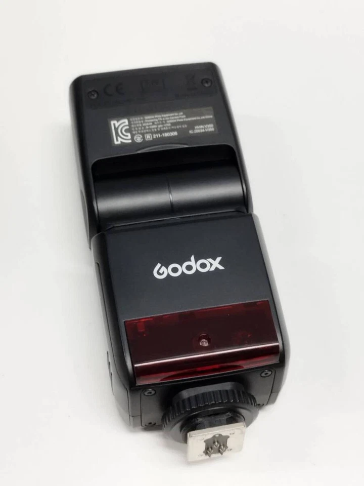 Flash Godox V350C TTL para Canon con batería y cargador excelente funcionamiento JAPÓN Foto 3 de 4
