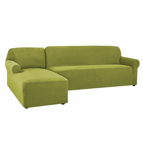 Jacquard Sofa Cover for Living Room Corner Slipcover Stretch Elastic Couch Cover - Picture 23 of 23