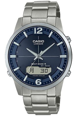 CASIO LCW-M170TD-2AJF LINEAGE Solar radio-controlled Titanium Men's watch NEW