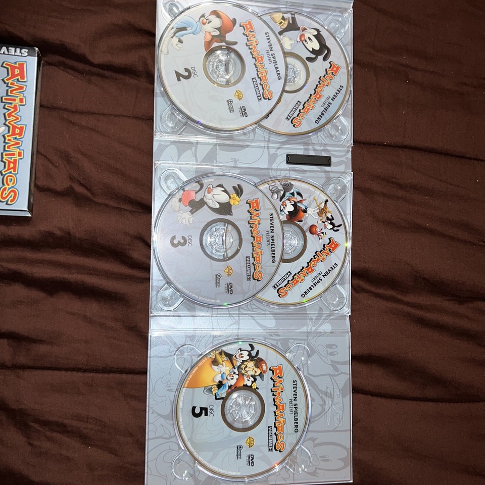 Animaniacs - Vol. 2 (DVD, 2006, 5-Disc Set) 12569824621| eBay