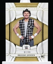 2022 Panini Chronicles WWE Brooks Jensen National Treasures RC #07/99