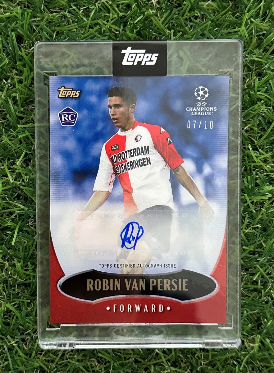 Topps The Lost Rookie Card RC Robin van Persie Feyenoord Autograph